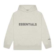 Fear Of God Begränsad upplaga ikonisk Essentials Hoodie Beige, Herr