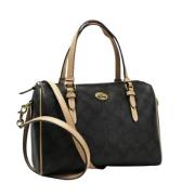 Coach Pre-owned Pre-owned Plast handvskor Brown, Dam