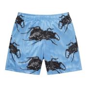 Supreme Begränsad Upplaga Beetle Blå Shorts Blue, Herr