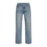 Amiri Jeans med logotyp Blue, Dam