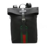 Gucci Vintage Pre-owned Canvas axelremsvskor Black, Dam