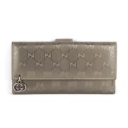 Gucci Vintage Pre-owned Laeder plnbcker Beige, Dam