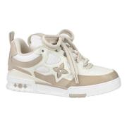 Louis Vuitton Begränsad upplaga Skate Sneaker Beige Vit Multicolor, He...