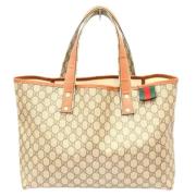 Gucci Vintage Pre-owned Tyg gucci-vskor Beige, Dam