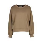 Amélie & Amélie Taupe Sweater Gray, Dam