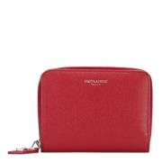 Yves Saint Laurent Vintage Pre-owned Laeder plnbcker Red, Dam