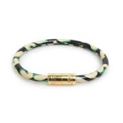 Louis Vuitton Vintage Pre-owned Laeder armband Multicolor, Dam