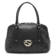 Gucci Vintage Pre-owned Laeder gucci-vskor Black, Dam