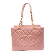 Chanel Vintage Pre-owned Laeder chanel-vskor Pink, Dam