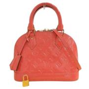 Louis Vuitton Vintage Pre-owned Tyg louis-vuitton-vskor Orange, Dam