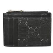 Gucci Vintage Pre-owned Laeder plnbcker Black, Dam