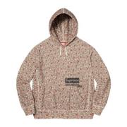 Comme des Garçons Begränsad Upplaga Pink Flowers Hoodie Multicolor, He...