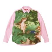 Comme des Garçons Natur Skjorta Rosa Begränsad Upplaga Multicolor, Her...