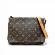 Louis Vuitton Vintage Pre-owned Tyg louis-vuitton-vskor Brown, Dam