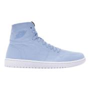 Nike Ice Blue Retro High Top Sneakers Blue, Herr