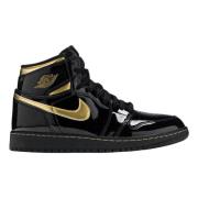 Nike Begränsad Upplaga Retro Hög Svart Guld Black, Dam