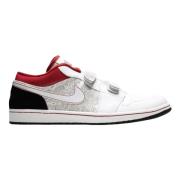 Nike Retro Low Velcro White Varsity Red White, Herr