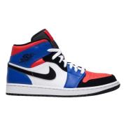 Nike Begränsad upplaga Air Jordan 1 Mid Multicolor, Herr