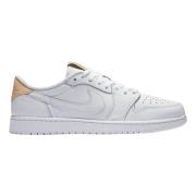 Nike Begränsad upplaga Retro Low OG White Vachetta White, Herr