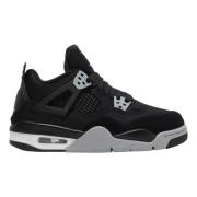 Nike Svart Canvas Retro 4 Begränsad Upplaga Black, Dam