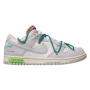 Nike Begränsad upplaga Off-White Dunk Low Lot 36 Multicolor, Herr