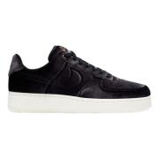 Nike Premium Velour Svart Air Force 1 Black, Herr