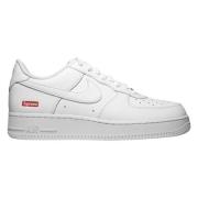 Nike Begränsad upplaga Supreme Air Force 1 Low White, Herr