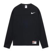 Nike Begränsad Upplaga Svart Mesh Jersey Black, Herr