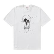 Supreme Begränsad upplaga Skull Tee Vit White, Herr