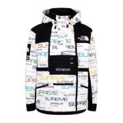 Supreme Begränsad Upplaga Vit Steep Tech Jacka Multicolor, Herr