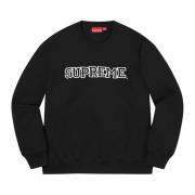 Supreme Begränsad upplaga Shattered Logo Crewneck Black, Herr