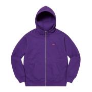 Supreme Lila Facemask Zip Up Hoodie Begränsad Upplaga Purple, Herr