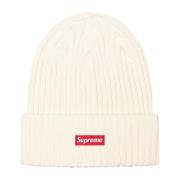 Supreme Begränsad upplaga Overdyed Beanie Cream Beige, Unisex