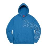 Supreme Reflekterande huva tröja Pale Royal Blue, Herr