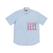 Supreme Begränsad Upplaga Band Grafisk T-shirt Ljusblå Blue, Herr