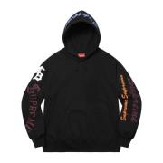 Supreme Begränsad Upplaga Multi Logo Hoodie Svart Black, Herr