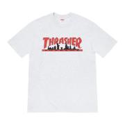 Supreme Begränsad upplaga Skyline Tee Ash Grey Gray, Herr