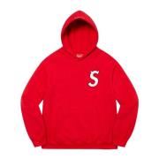 Supreme Begränsad Upplaga Logo Hoodie Röd Red, Herr