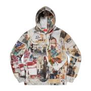 Supreme Patchwork Wall Hoodie Limited Edition Multicolor, Herr