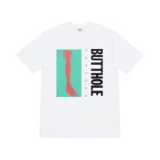 Supreme Begränsad Upplaga Grafisk Tee Vit White, Herr