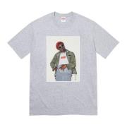 Supreme Begränsad upplaga André 3000 Tee Heather Grey Gray, Herr