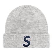 Supreme Begränsad upplaga Logo Beanie Heather Grey Gray, Unisex