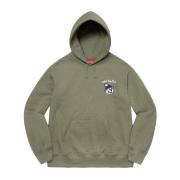 Supreme Snowman Hoodie Limited Edition Light Olive Green, Herr