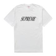 Supreme Begränsad Upplaga Klassisk Slap Shot Tee White, Herr