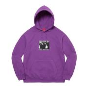 Supreme Lila Dog Eat Dog Hoodie Begränsad Upplaga Purple, Herr