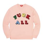 Supreme Begränsad upplaga Jamie Reid Sweater Rosa Pink, Herr