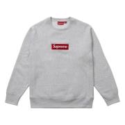 Supreme Begränsad upplaga Ash Grey Crewneck Gray, Herr