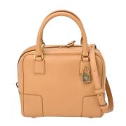 Loewe Pre-owned Pre-owned Tyg handvskor Brown, Dam