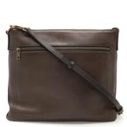 Louis Vuitton Vintage Pre-owned Laeder axelremsvskor Brown, Dam