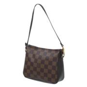 Louis Vuitton Vintage Pre-owned Tyg louis-vuitton-vskor Brown, Dam